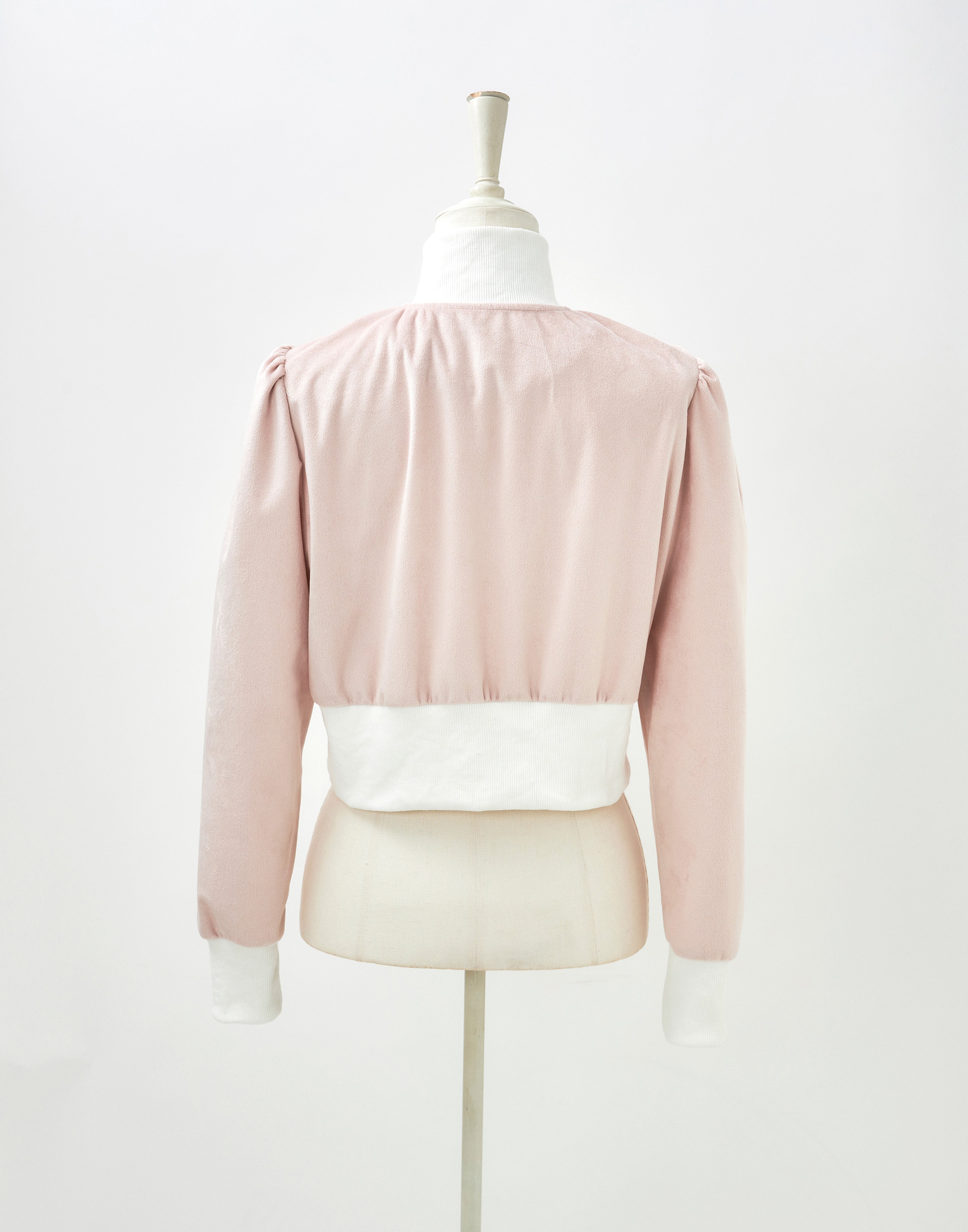 Love heart's cake zip outer