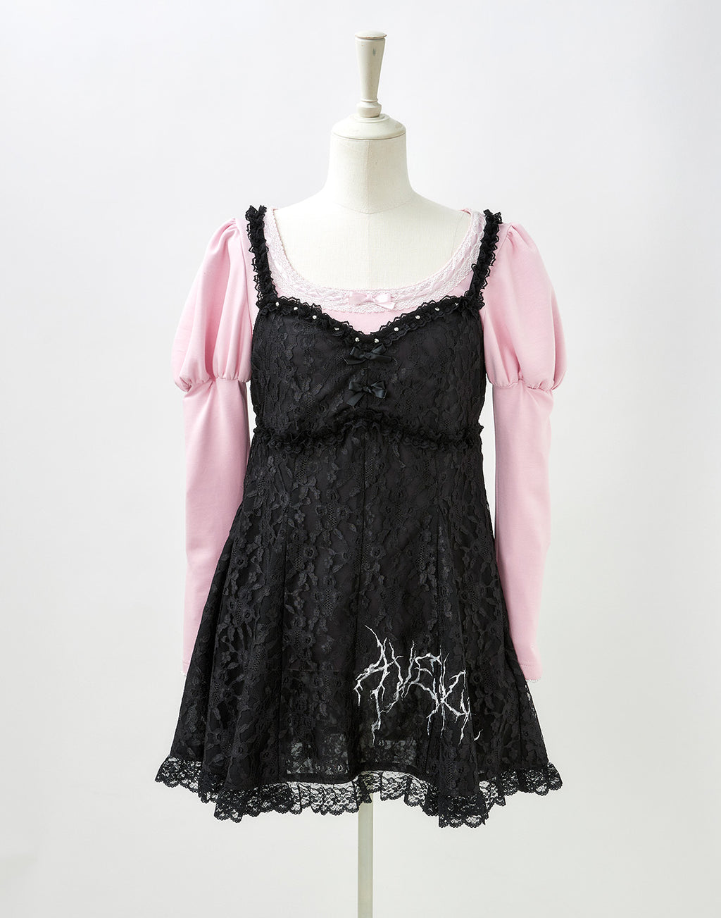Punkish Bad Girl Lace onepiece
