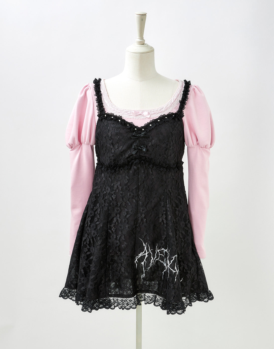 Punkish Bad Girl Lace onepiece