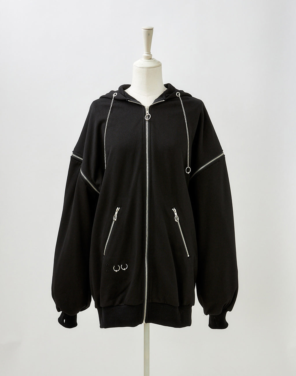 Punkish bad bunny zip outer