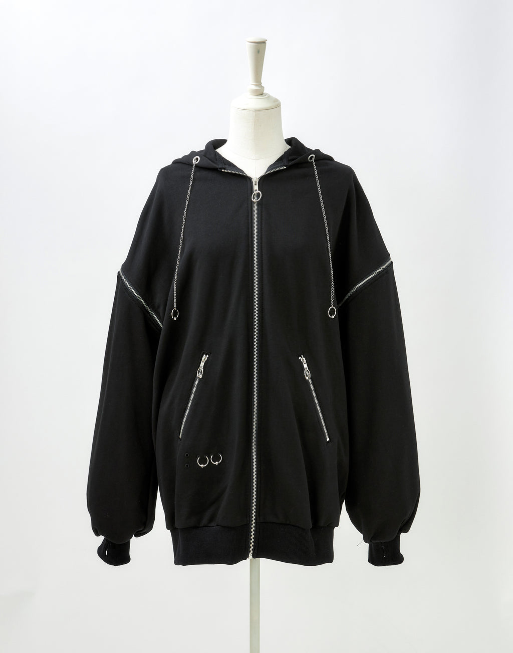 Punkish bad bunny zip outer