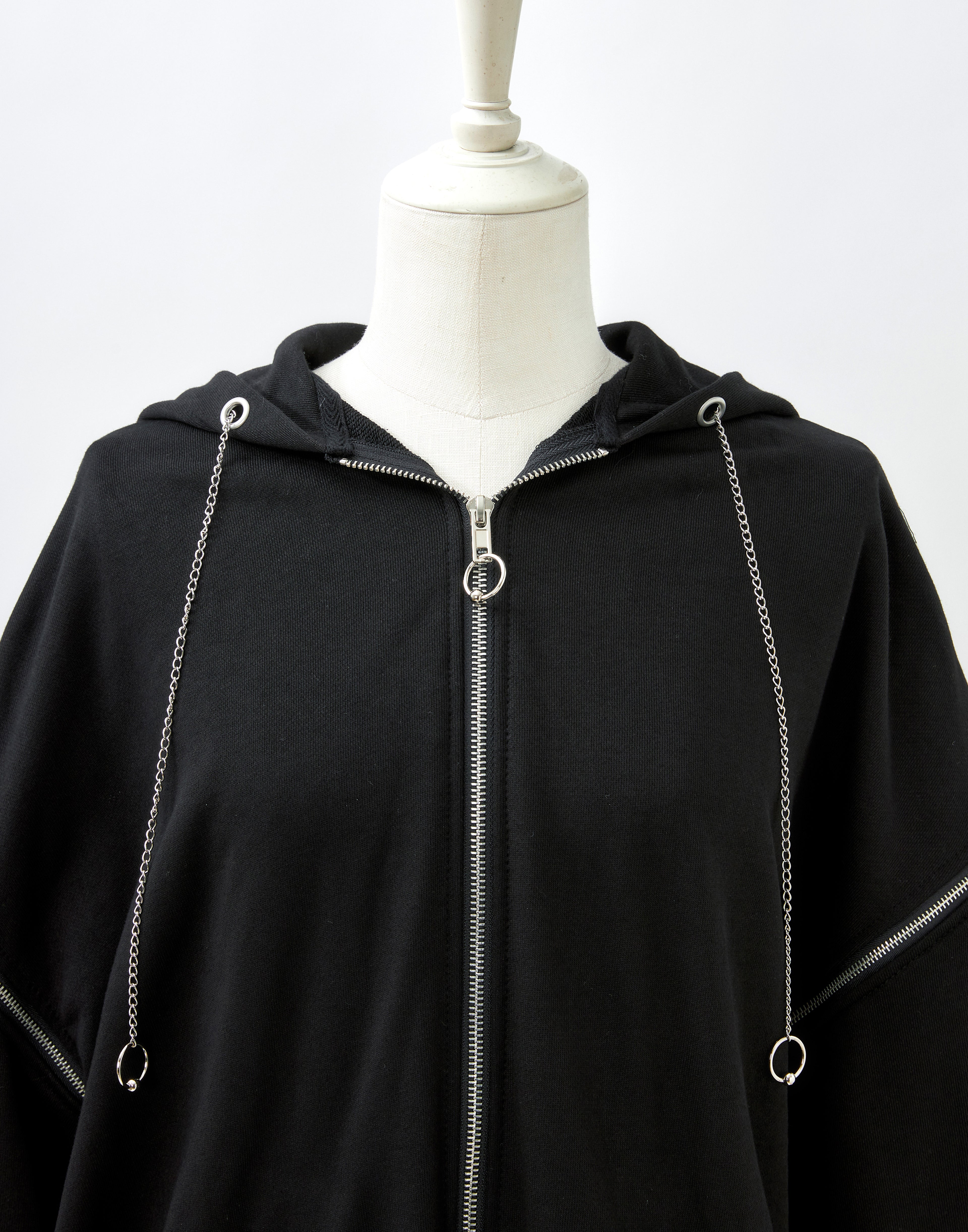 Punkish bad bunny zip outer