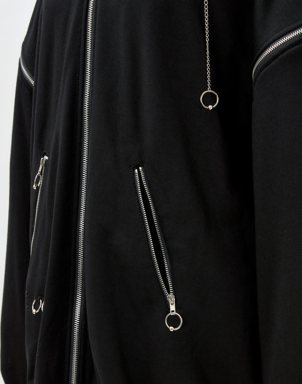 Punkish bad bunny zip outer