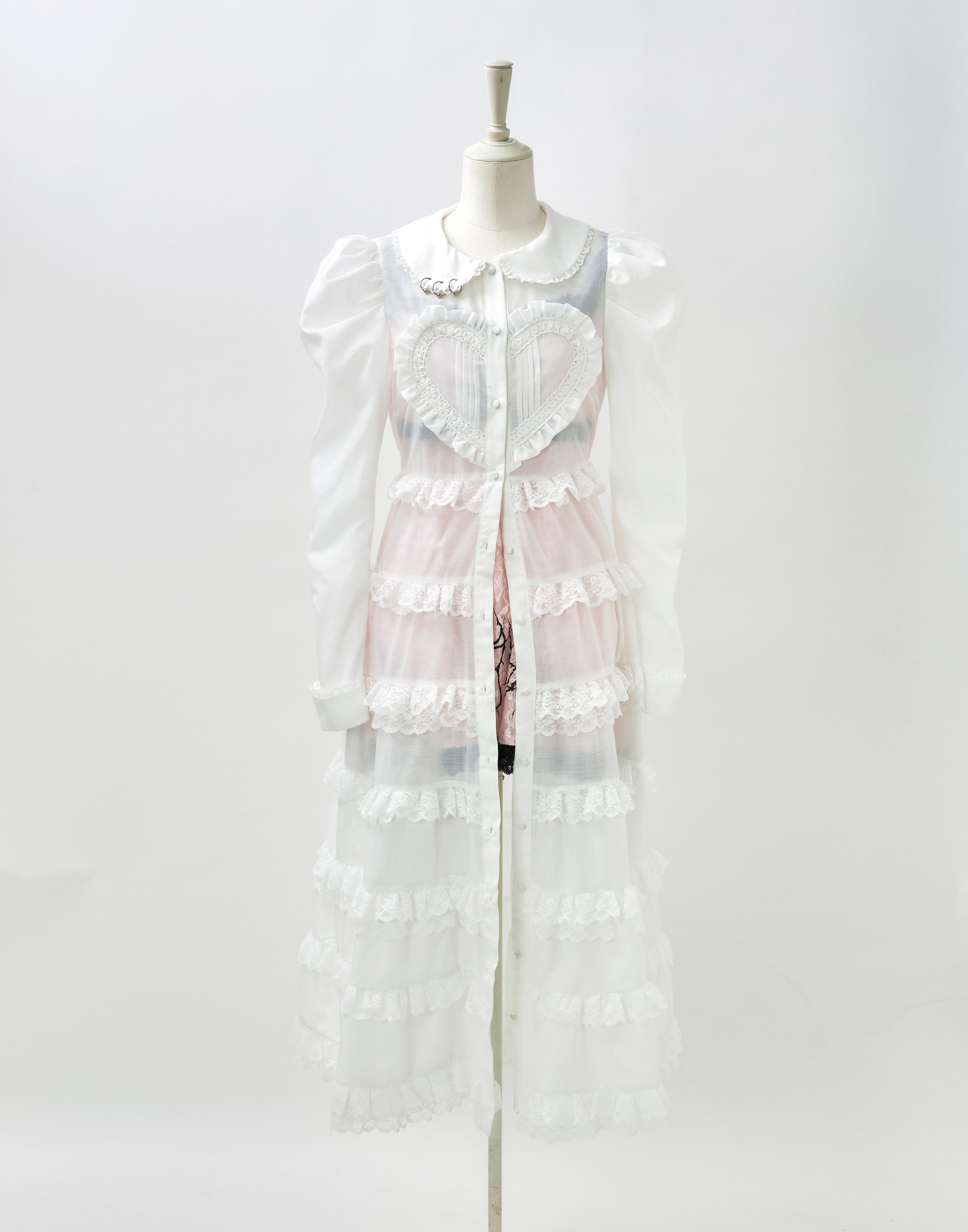 Full of tiered long dress