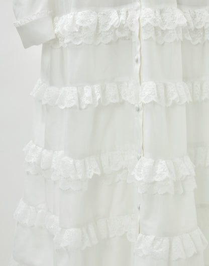 Full of tiered long dress