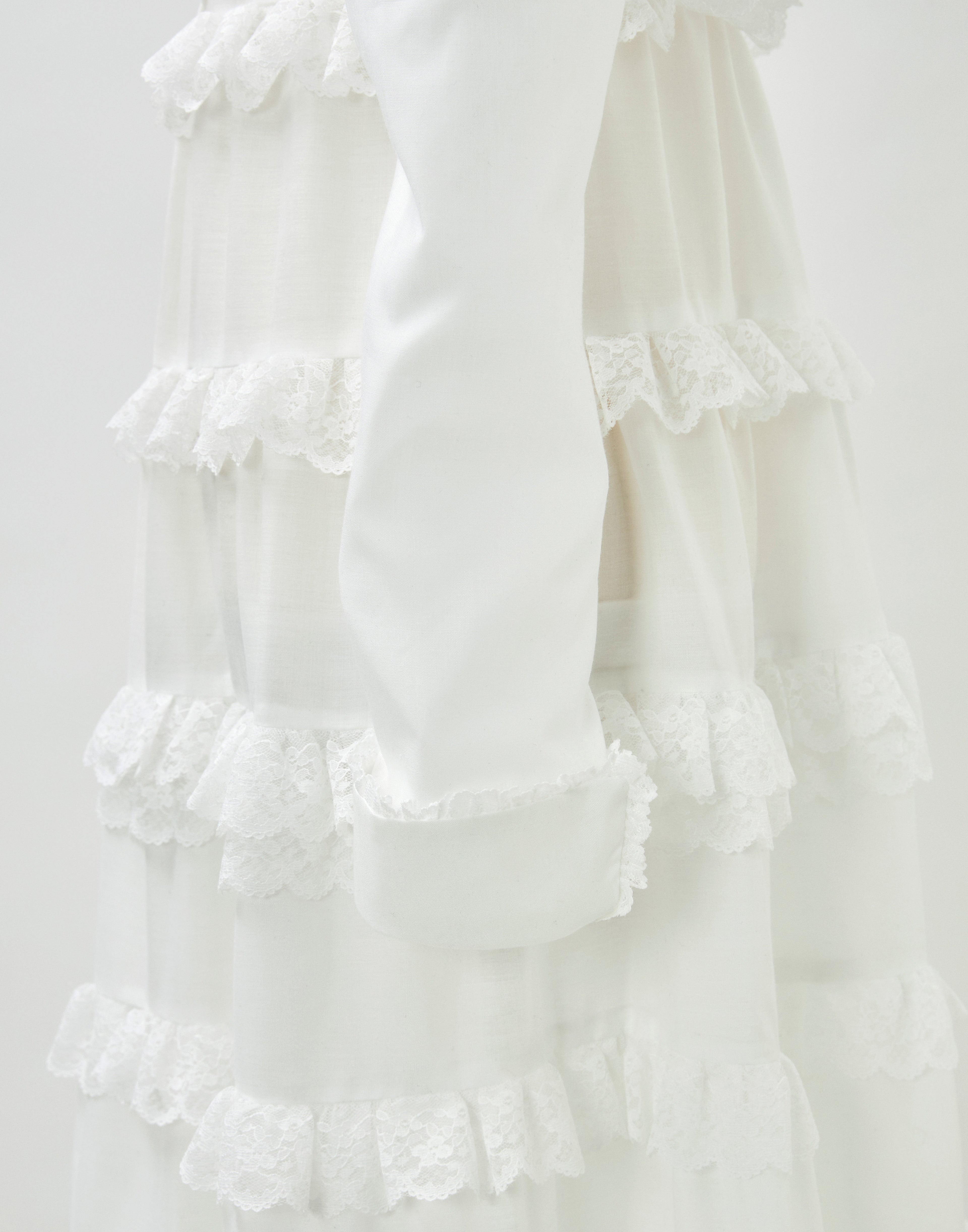 Full of tiered long dress
