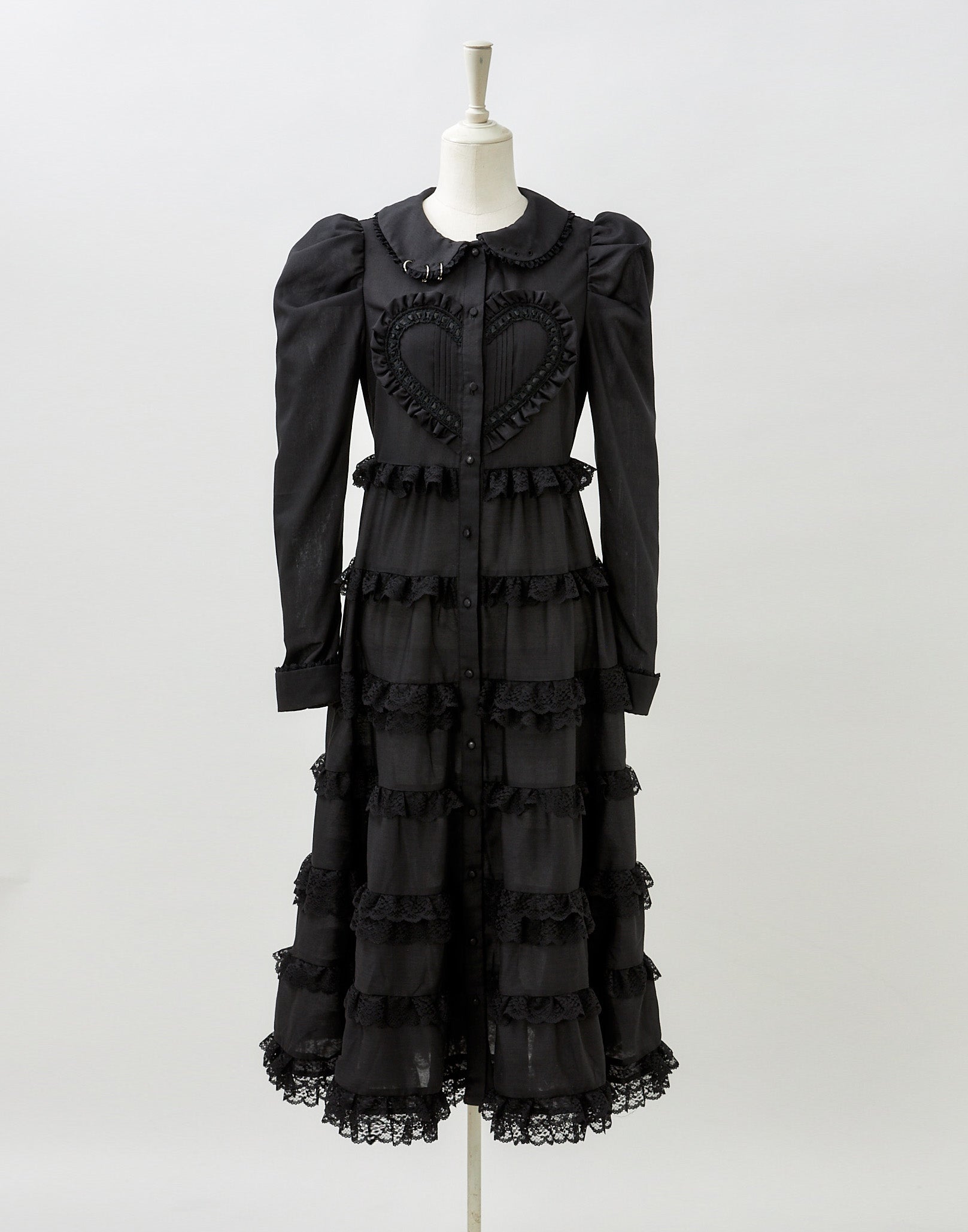 Full of tiered long dress