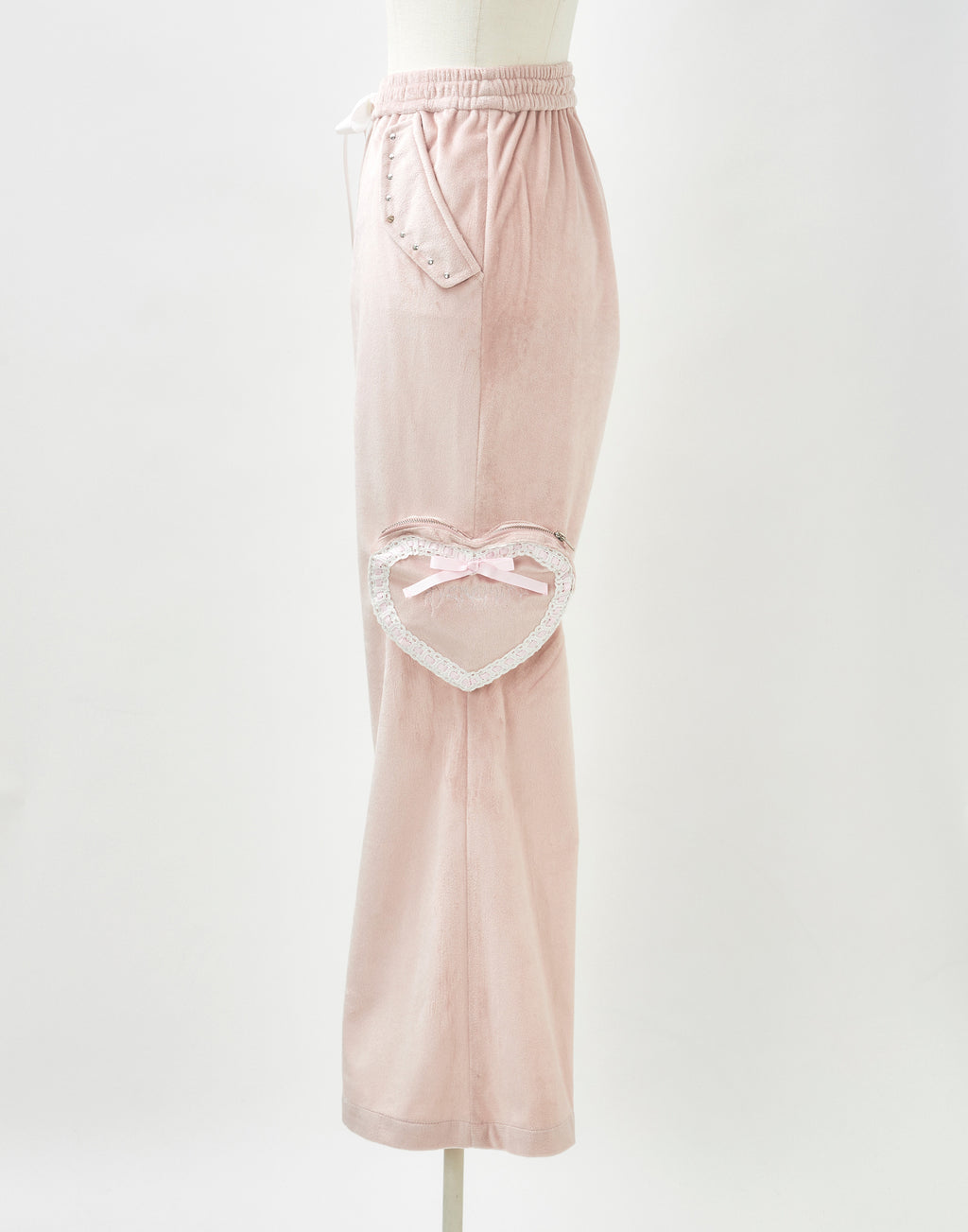 Love heart's cake zip pant