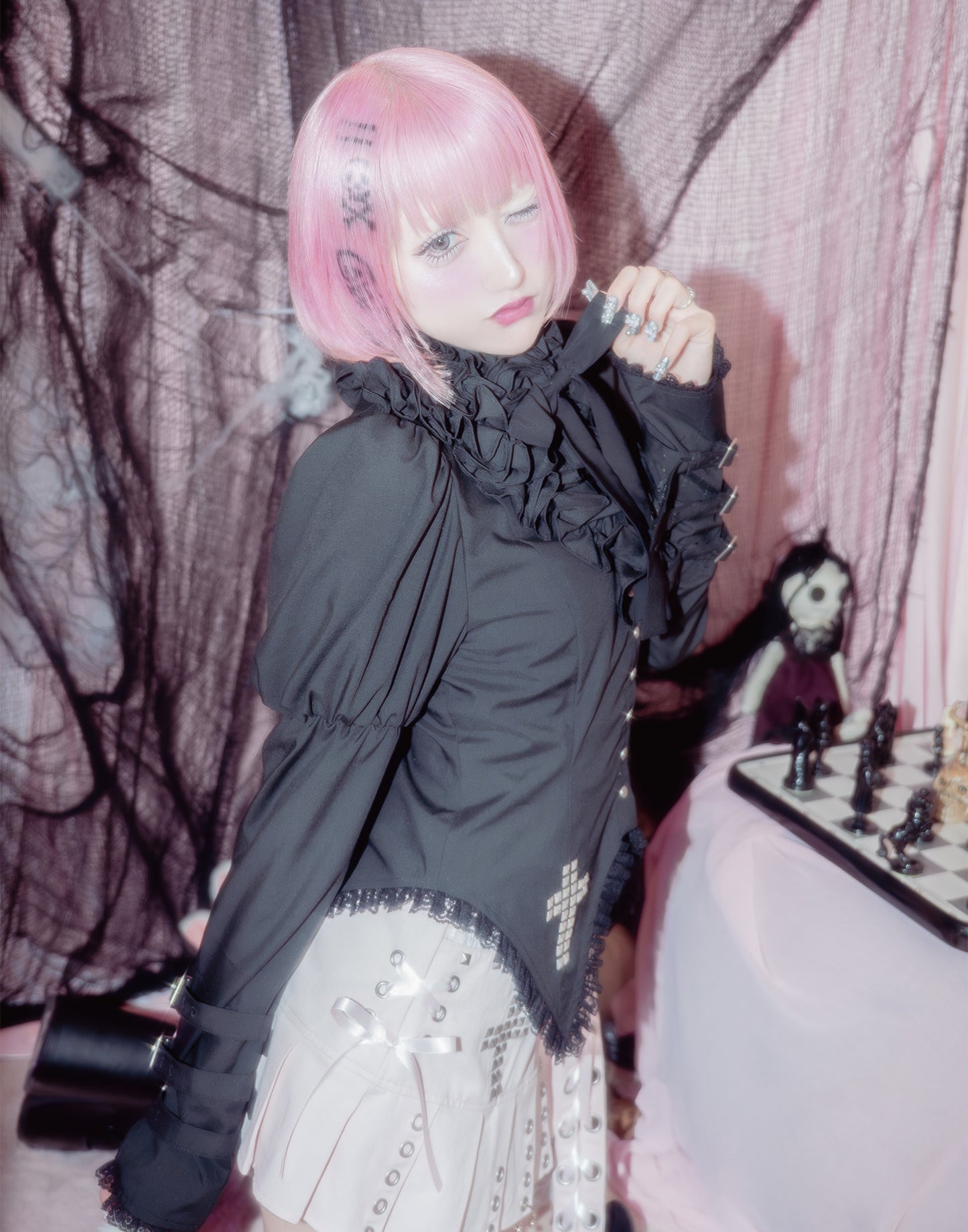 AVENCHUMU little angel frill blouse