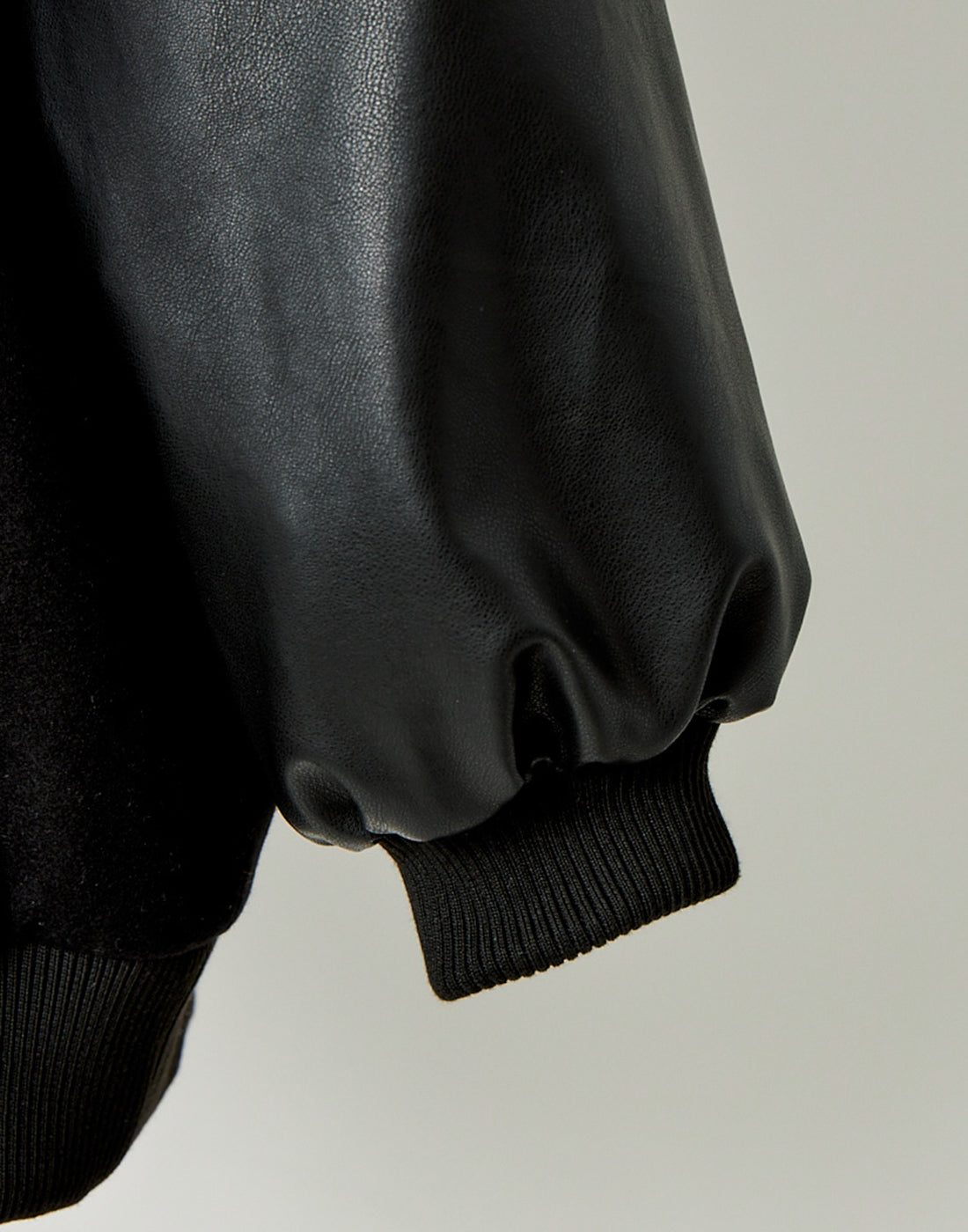 Sailor collar girls stadium jacket