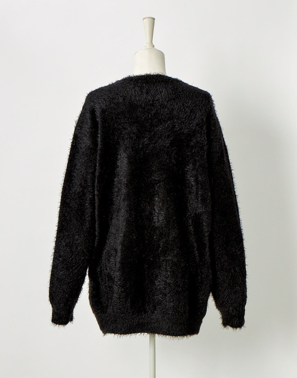For "A" barbed wire shaggy knit