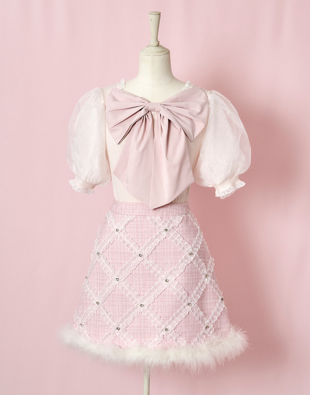 mellfy memory Hug me ribbon Top