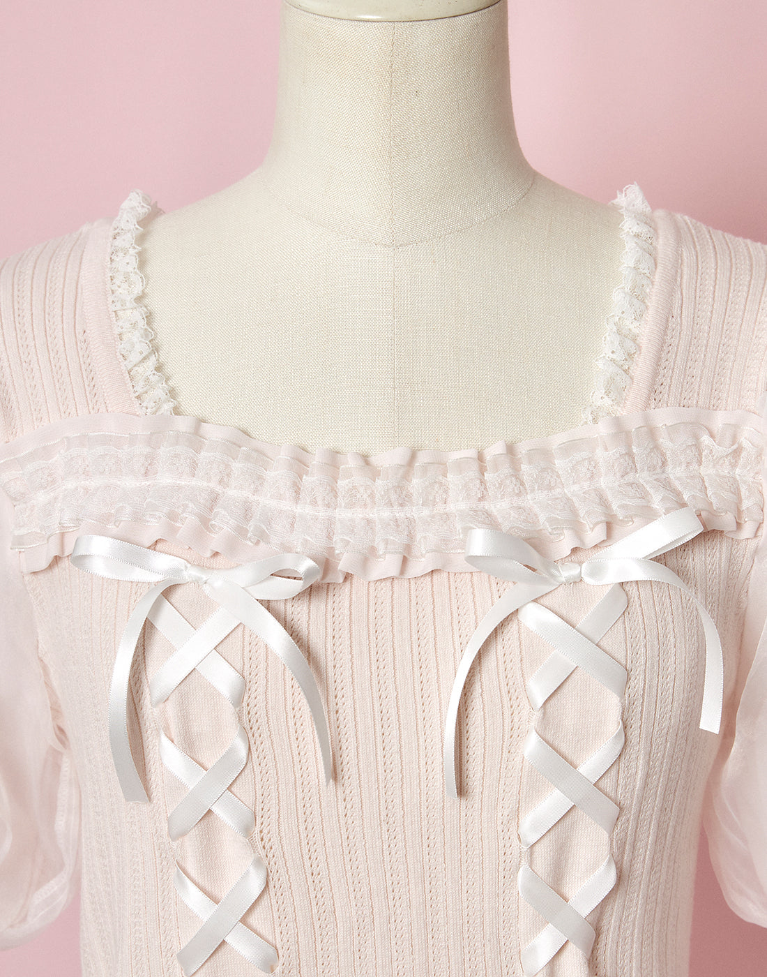 mellfy memory Hug me ribbon Top