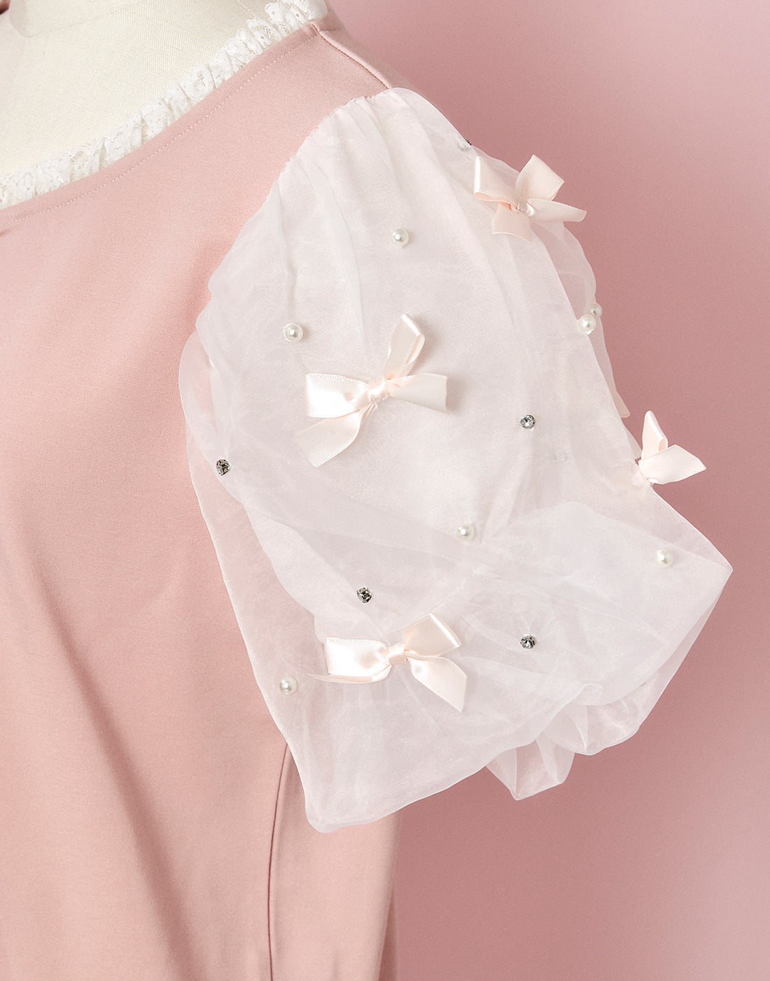 mellfy memory Happiness ribbon puff Top