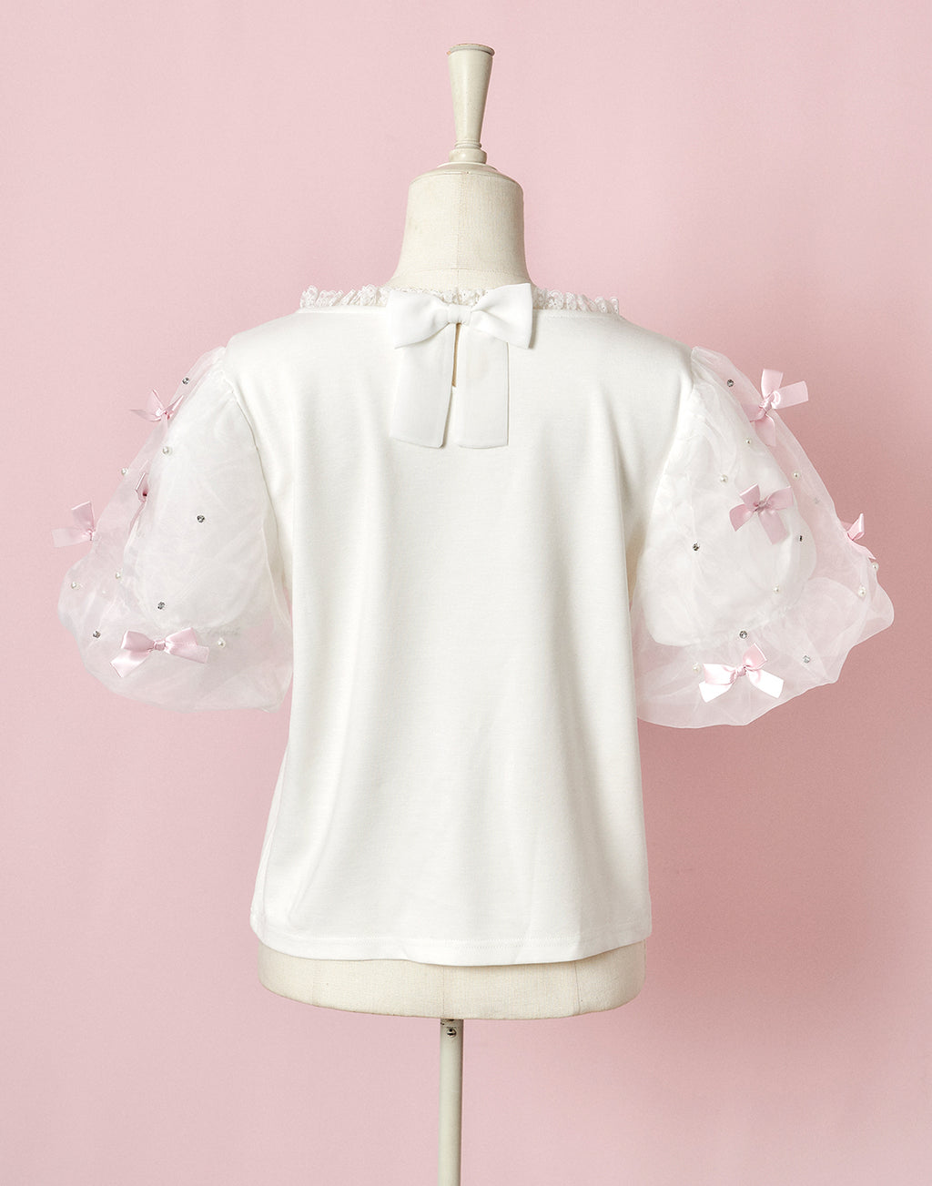 mellfy memory Happiness ribbon puff Top