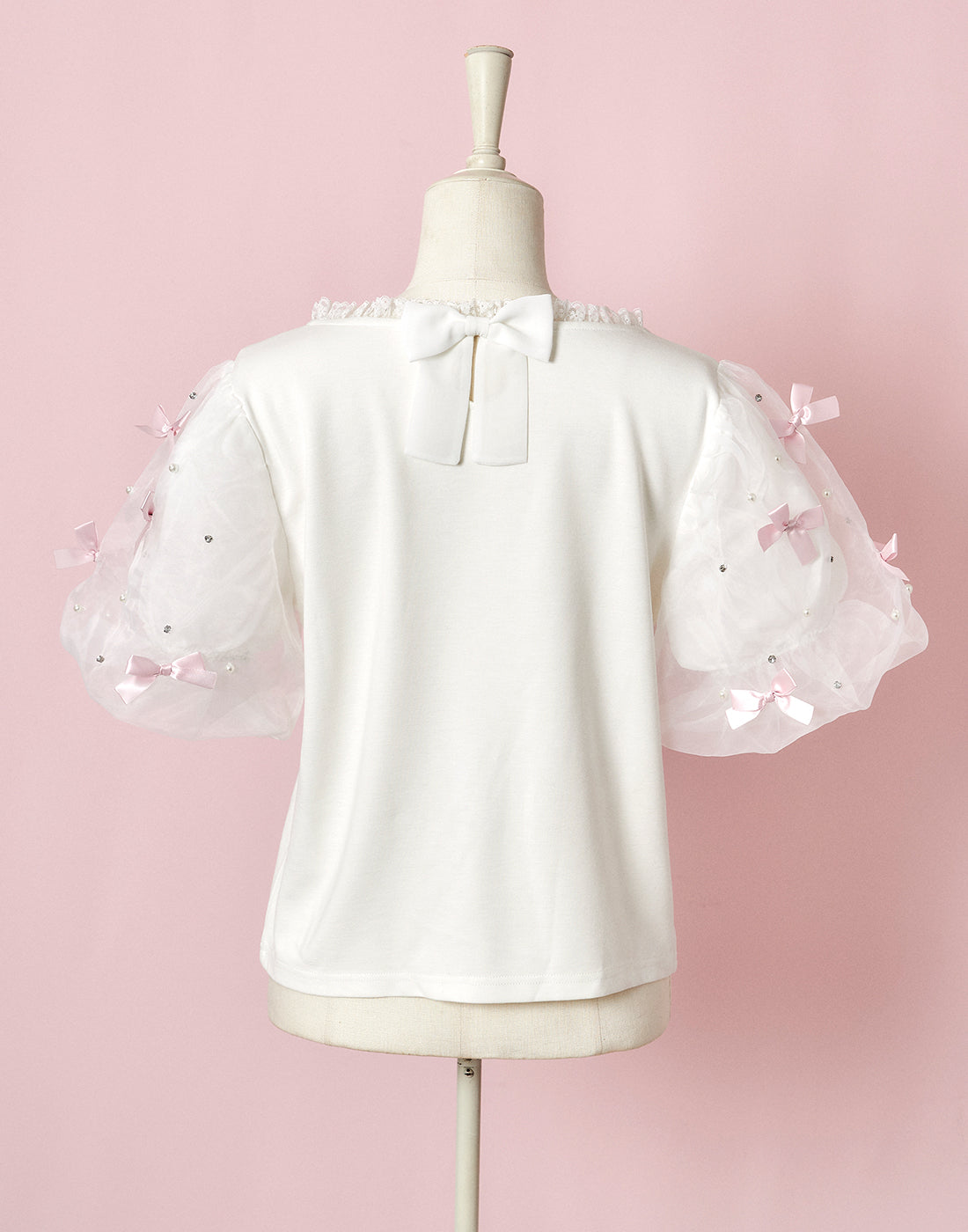 mellfy memory Happiness ribbon puff Top