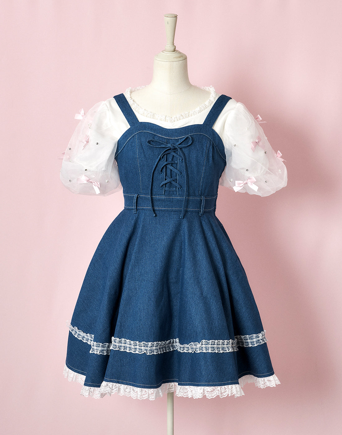 mellfy memory Happiness ribbon puff Top