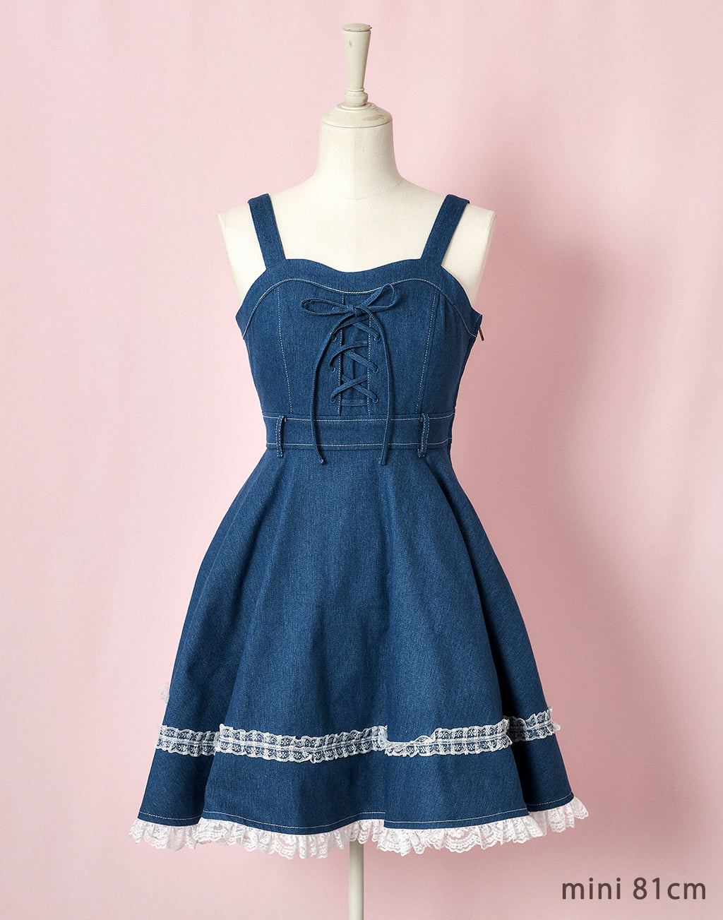 mellfy memory Princess holiday denim Dress