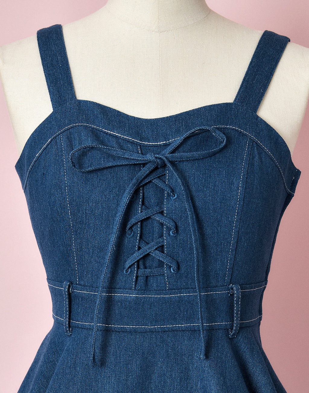 mellfy memory Princess holiday denim Dress