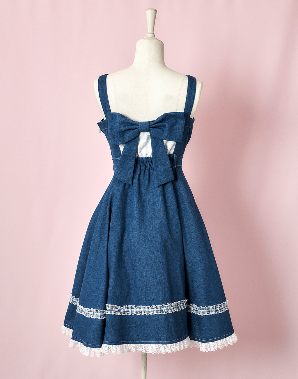mellfy memory Princess holiday denim Dress
