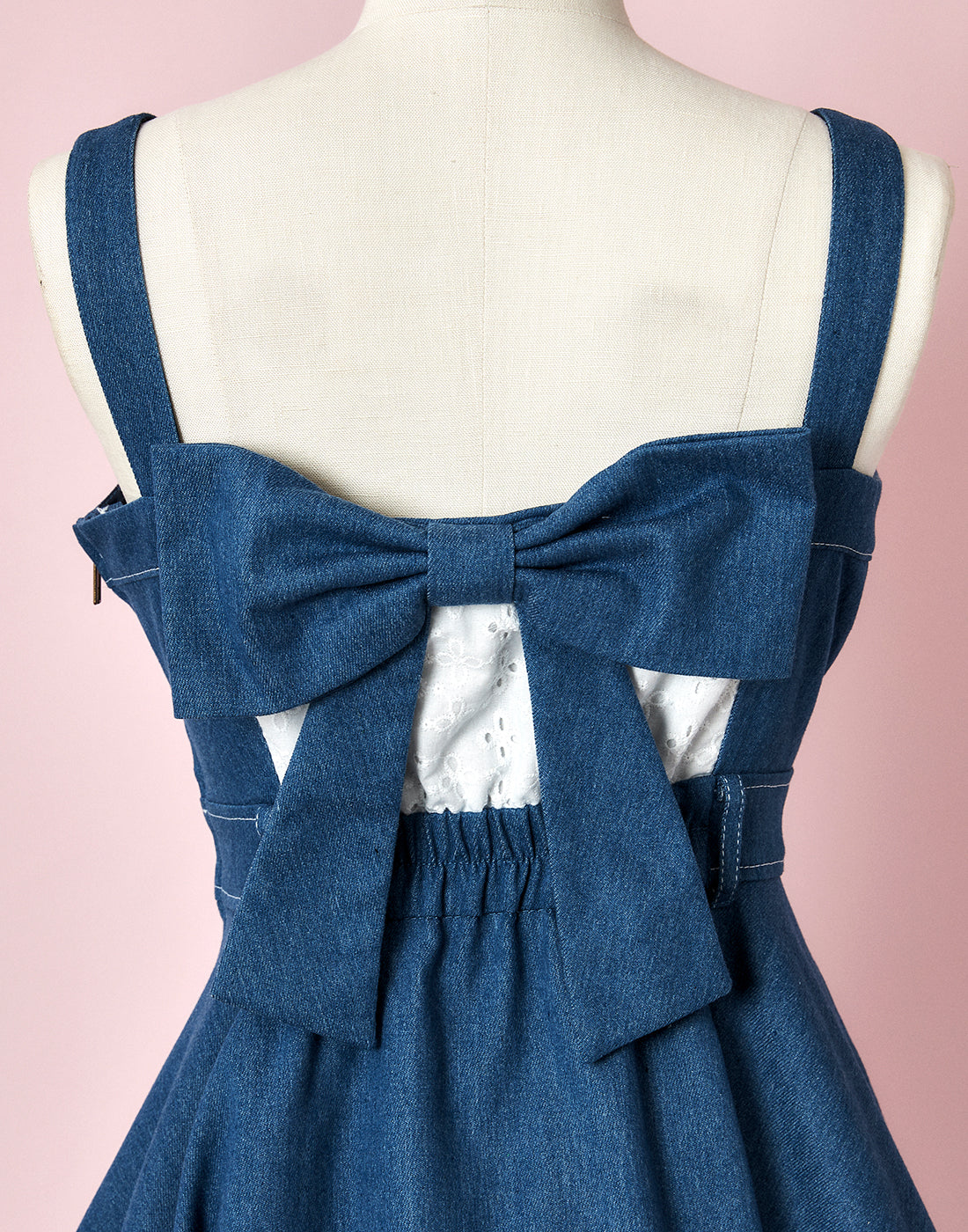 mellfy memory Princess holiday denim Dress