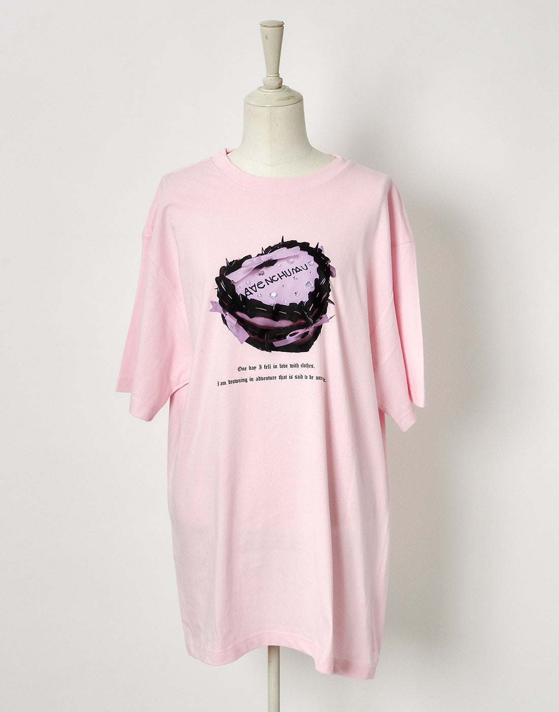 AVENCHUMU heart cake T-shirt