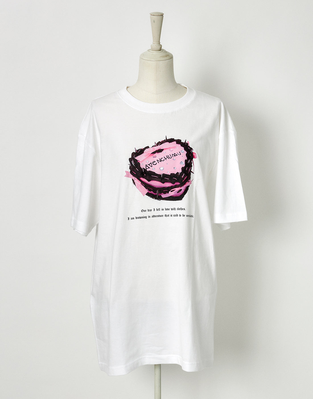 AVENCHUMU heart cake T-shirt