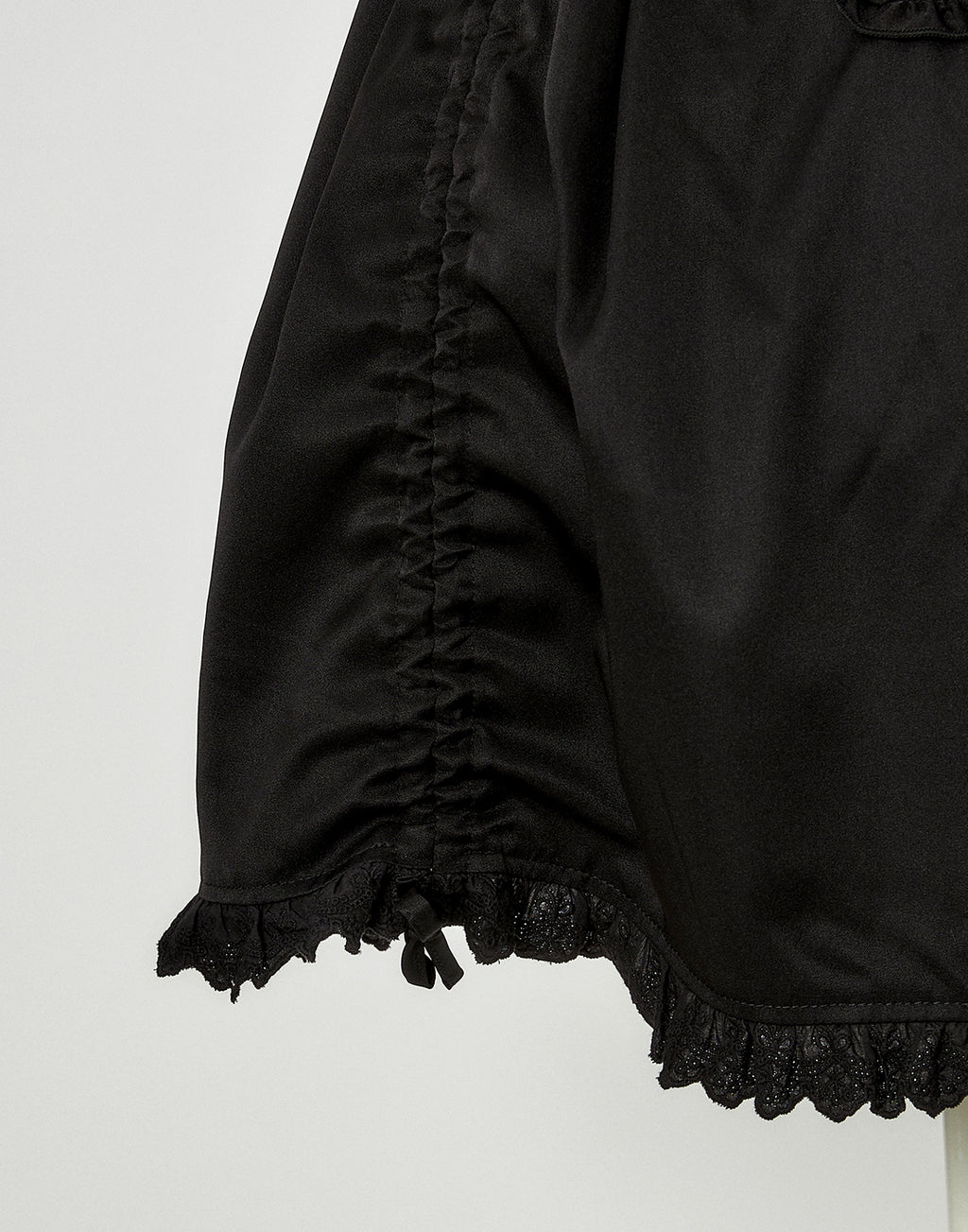 Bone ribbon puff doll dress