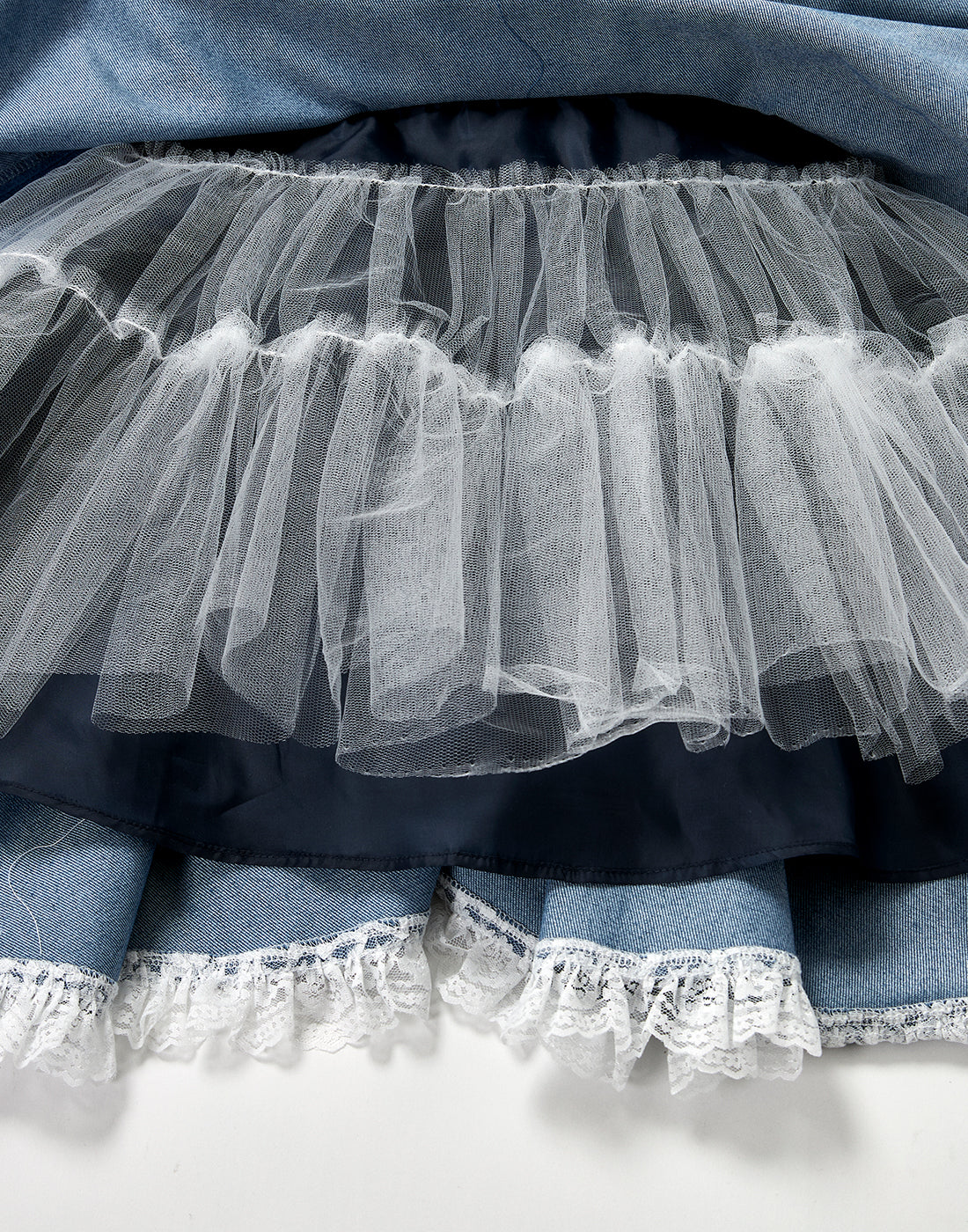 mellfy memory Princess holiday denim Dress