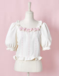 Lolime Coquette Ribbon Top