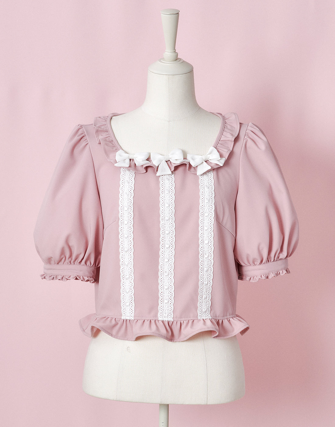 Lolime Coquette Ribbon Top