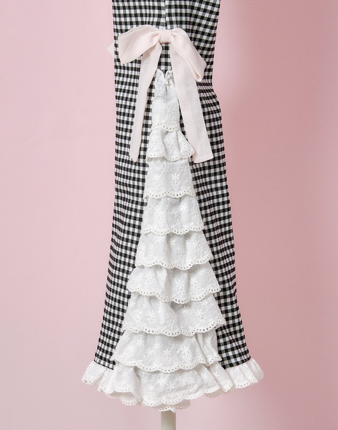 Lolime PRETTY UP Gingham checked Pants