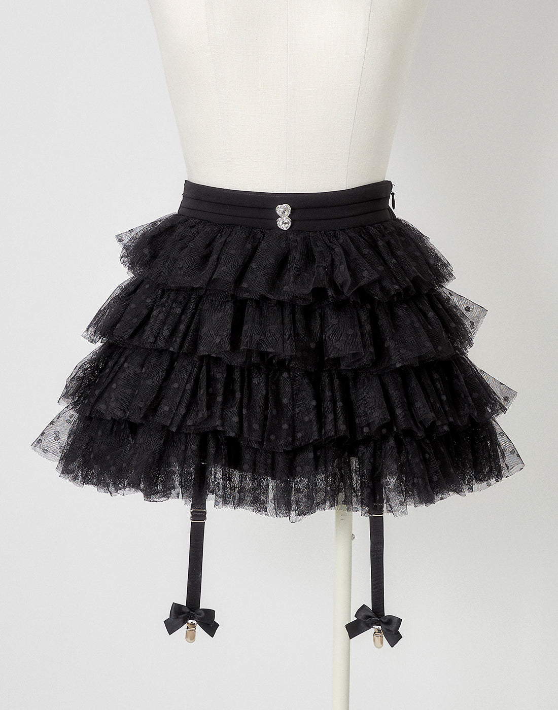 AVENCHUMU Ribbon garter tutu skirt