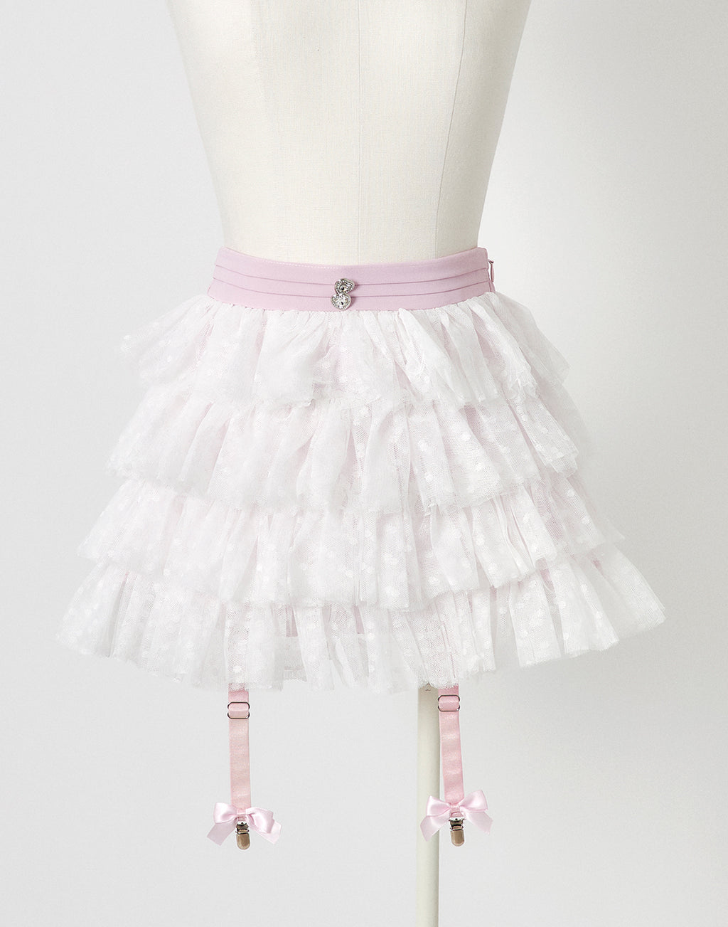 AVENCHUMU Ribbon garter tutu skirt