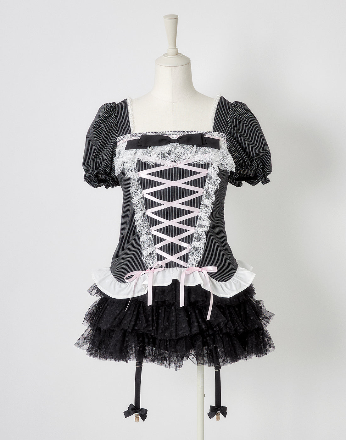 AVENCHUMU Ribbon garter tutu skirt