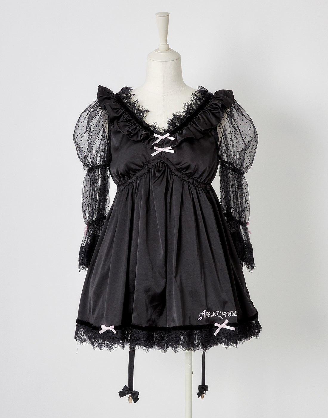AVENCHUMU Ribbon garter tutu skirt
