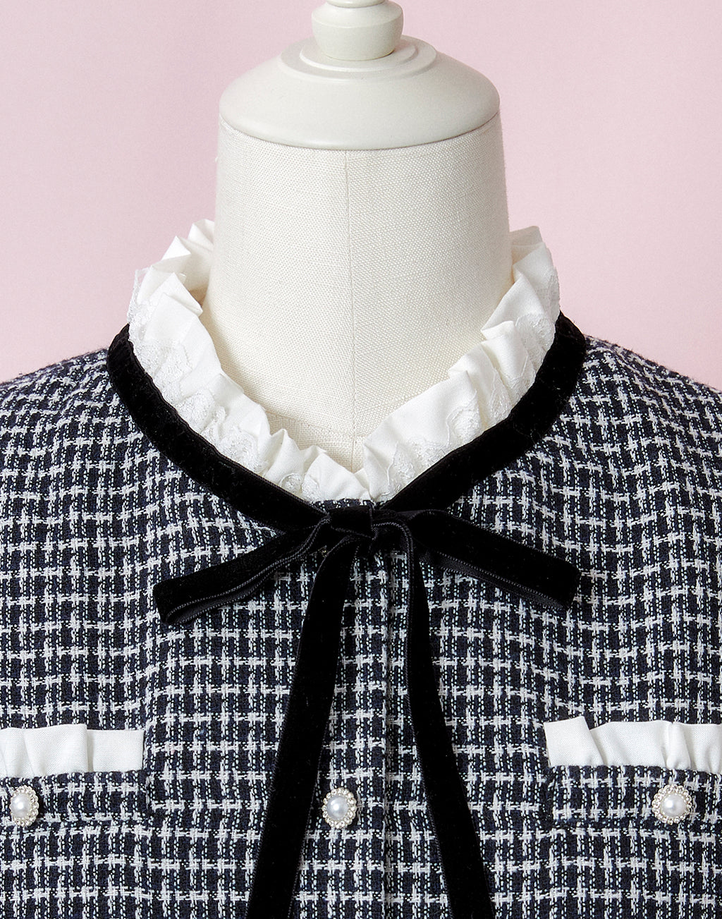 mellfy memory Love and classy tweed Dress