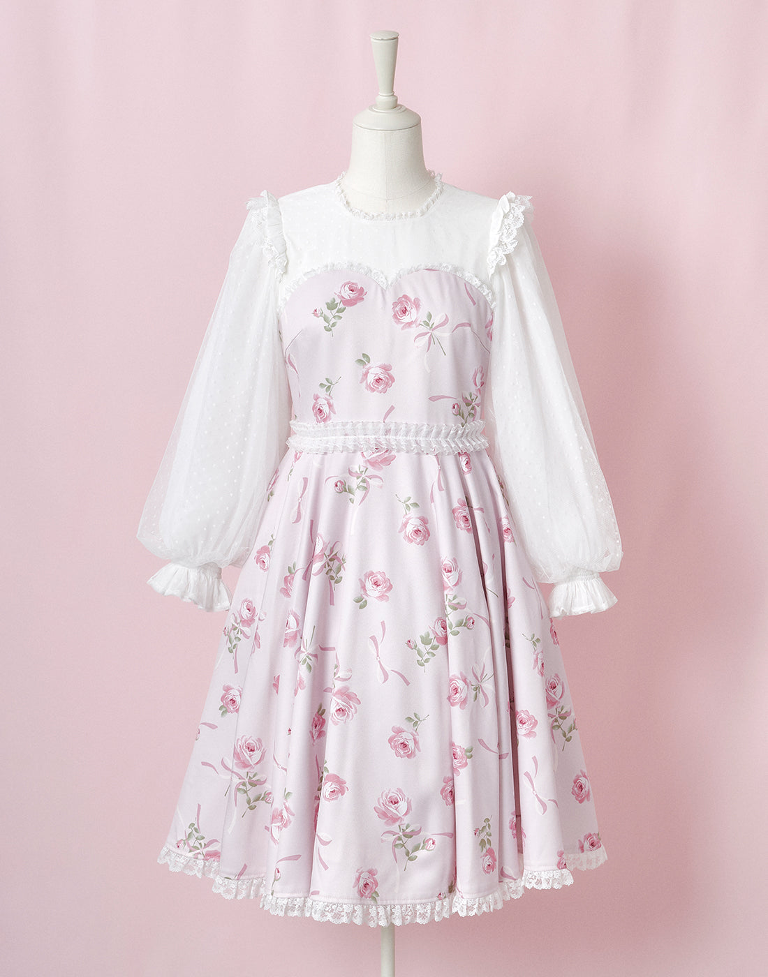 mellfy memory Hug me Sweet Rose Dress