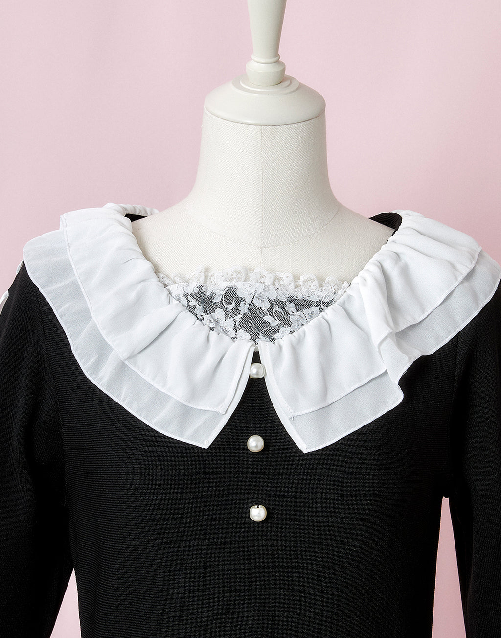 mellfy memory Precious memories flare Knit Dress