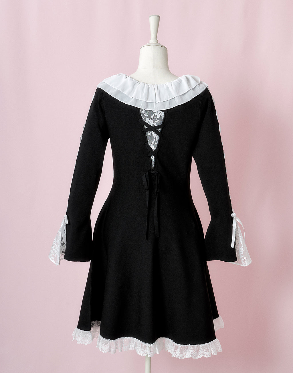 mellfy memory Precious memories flare Knit Dress