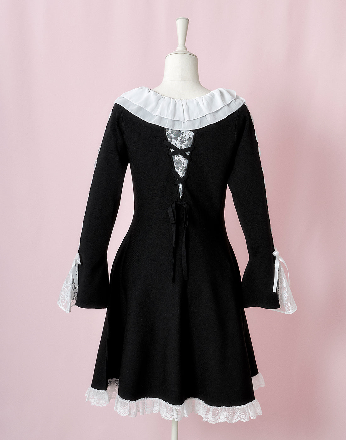 mellfy memory Precious memories flare Knit Dress