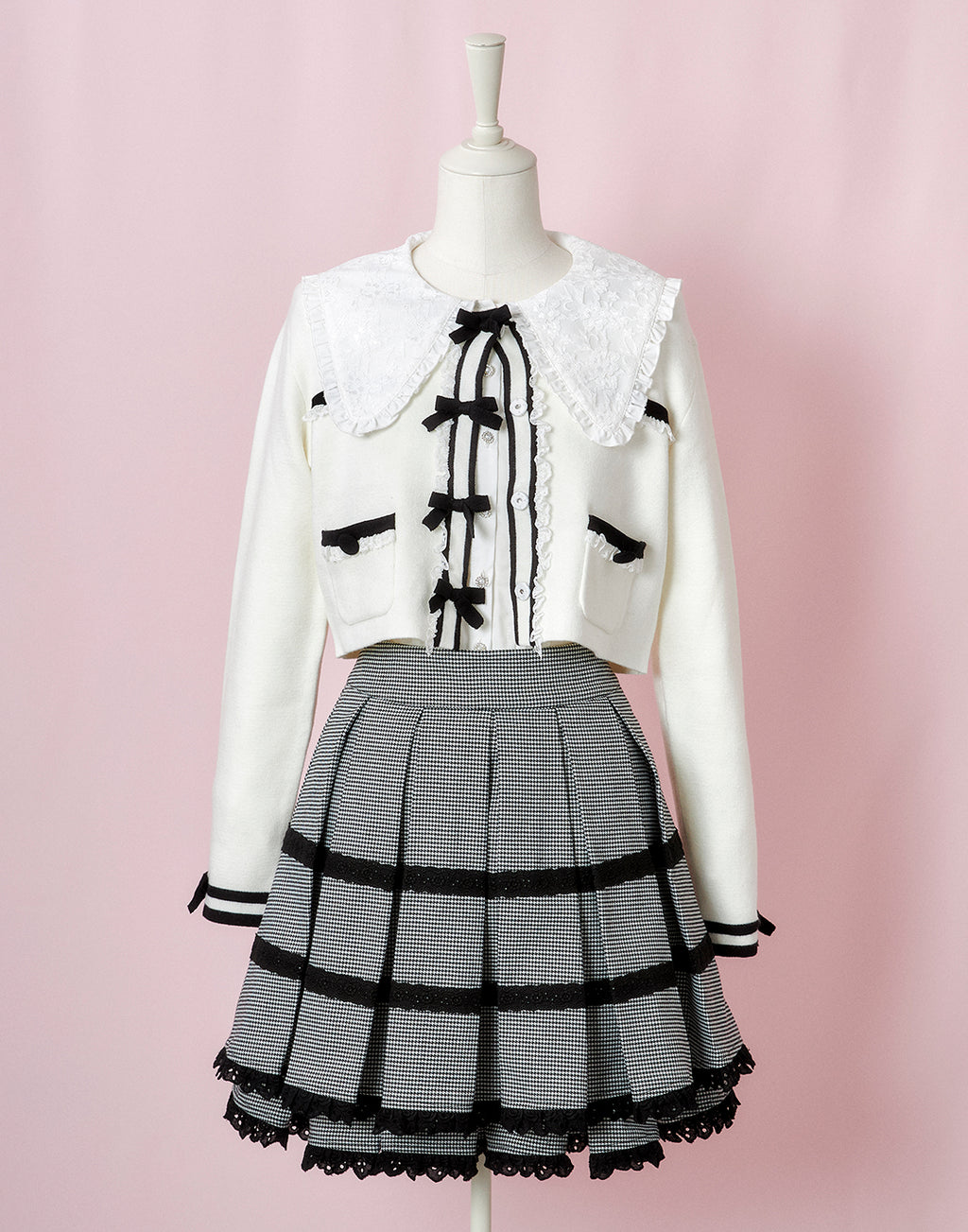 mellfy memory My secret classic ribbon Cardigan