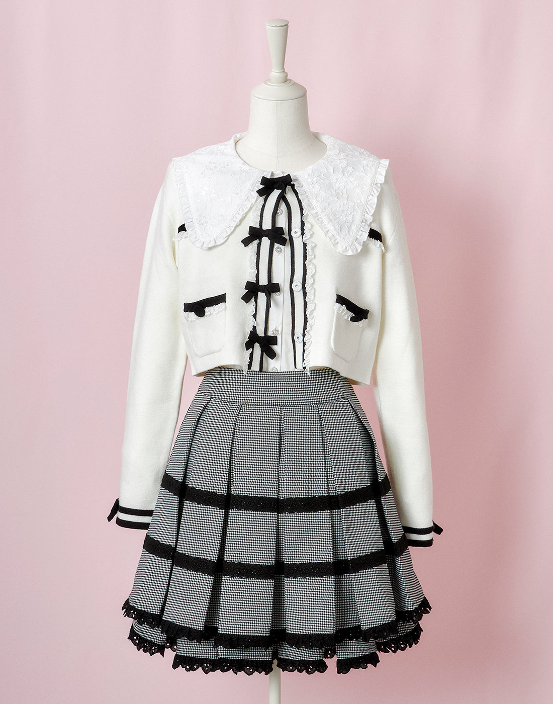 mellfy memory My secret classic ribbon Cardigan