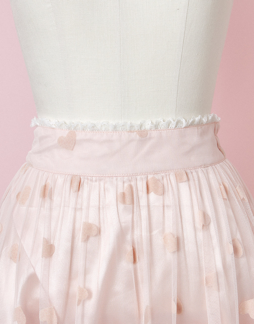 mellfy memory Dreamy heart tulle Skirt