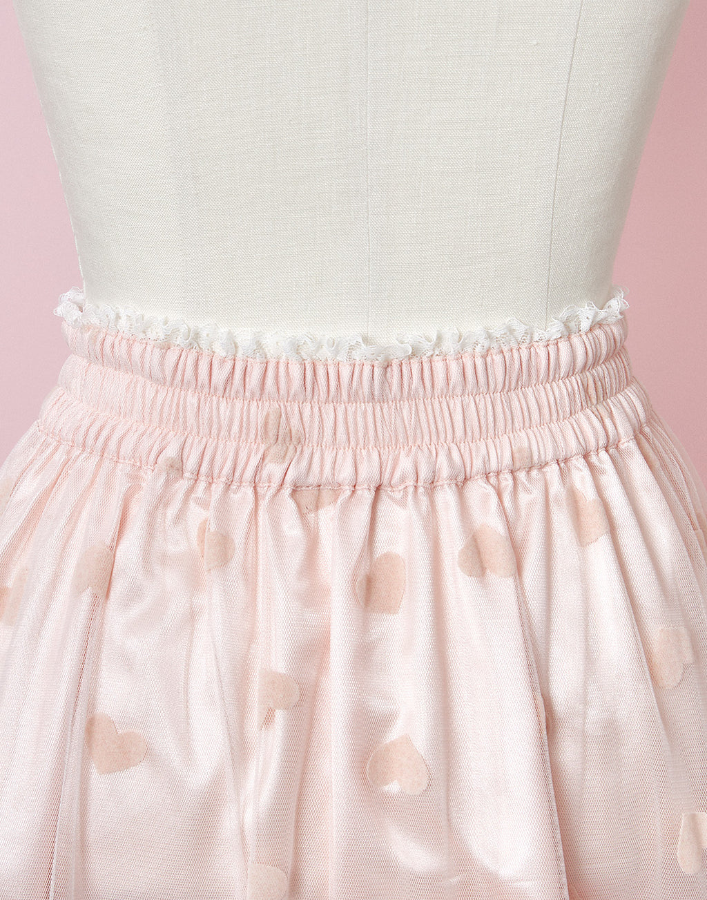 mellfy memory Dreamy heart tulle Skirt