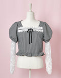 mellfy memory Like a doll classic check Top