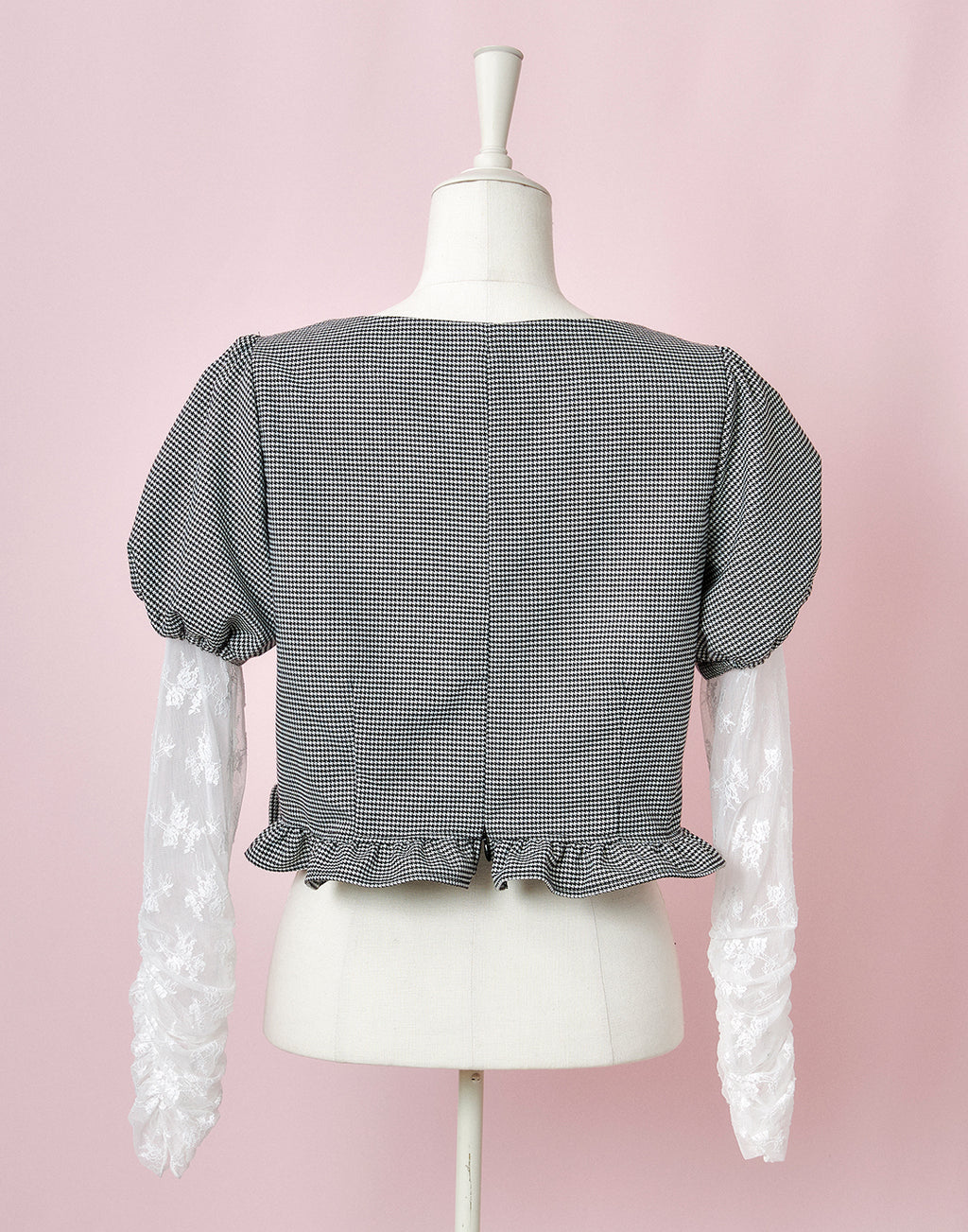mellfy memory Like a doll classic check Top