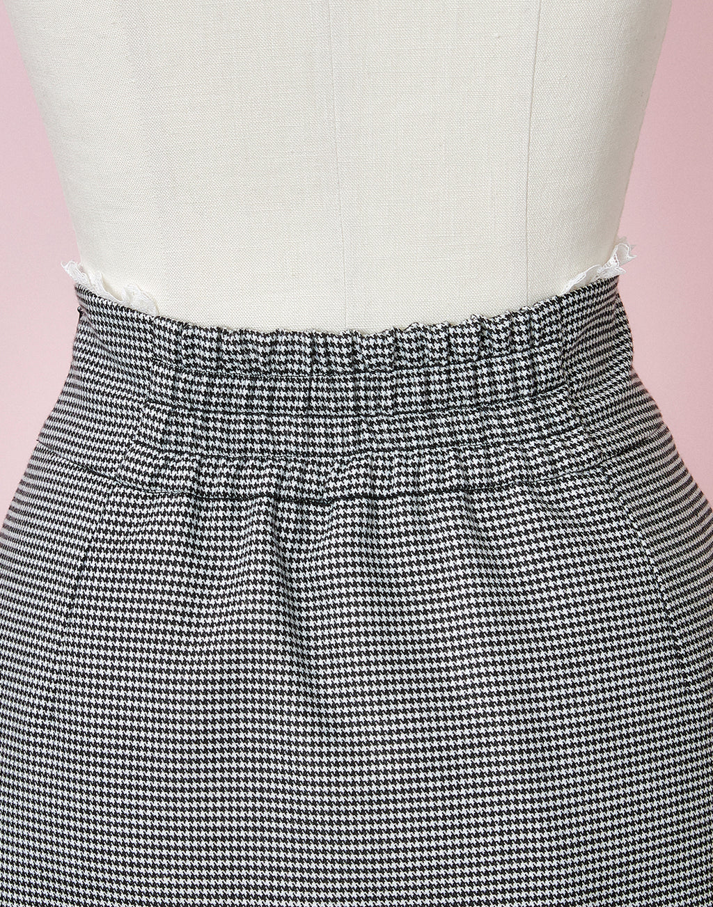 mellfy memory Like a doll classic check tight Skirt