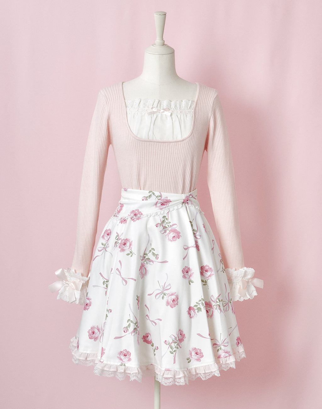 mellfy memory Precious lace frill cuffs Top