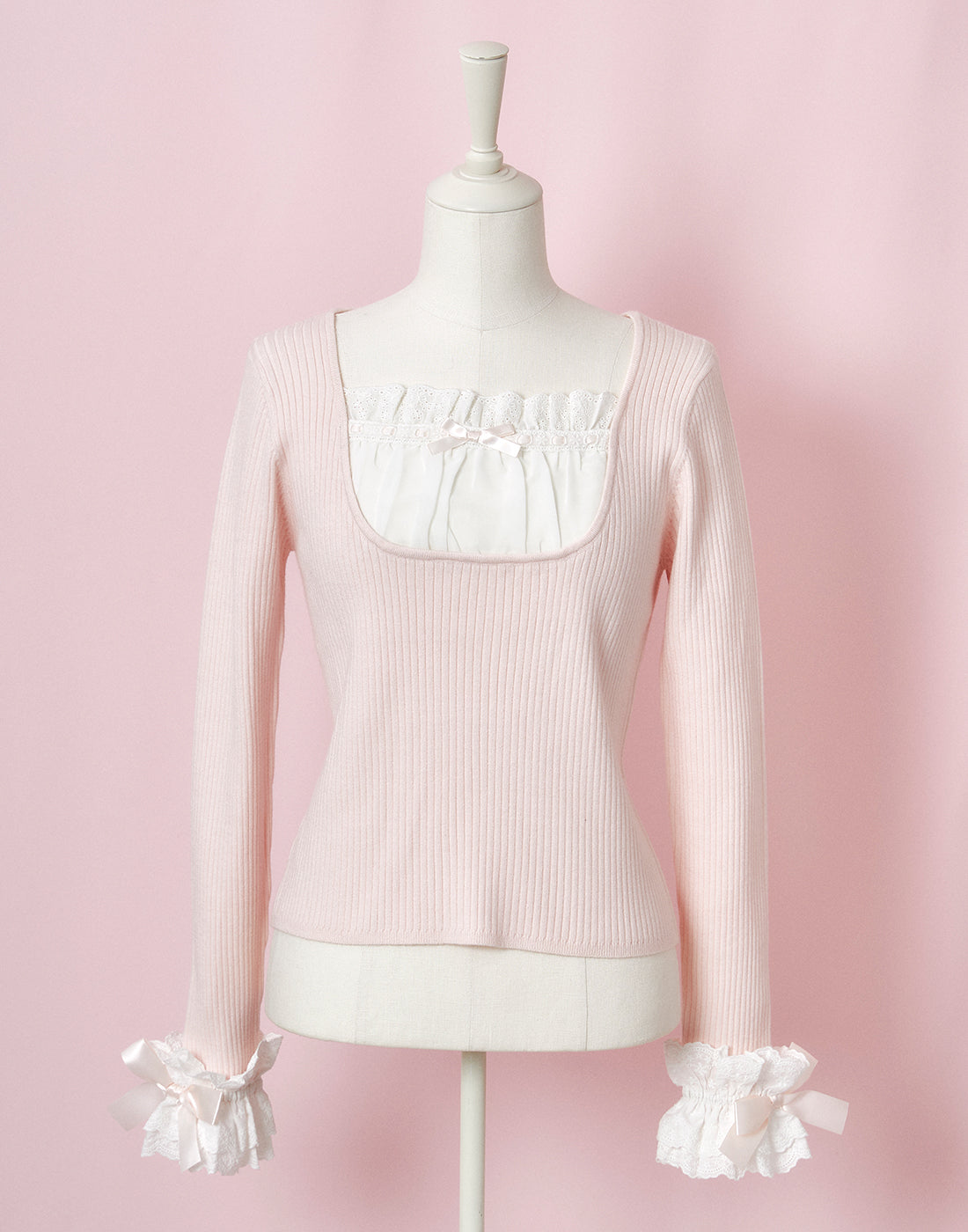 mellfy memory Precious lace frill cuffs Top